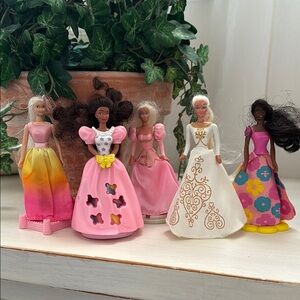 Happy Meal Barbie Princess Dolls Set